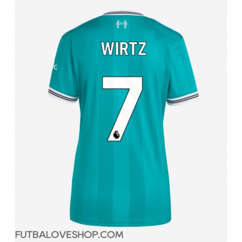 Dres Liverpool Florian Wirtz #7 Tretina pre Ženy 2025-26 Krátky Rukáv